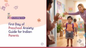 First Day Of Preschool Anxiety Guide from Iris Florets