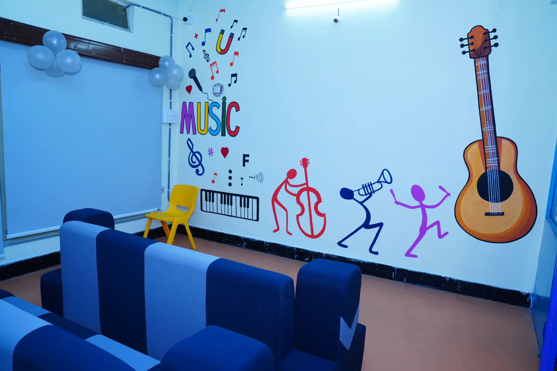 Projector Room of the best play school near DD Colony