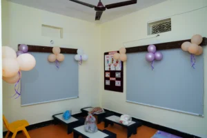 Classroom of the best play school near DD Colony