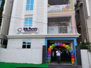School Building of the best play school near moosapet